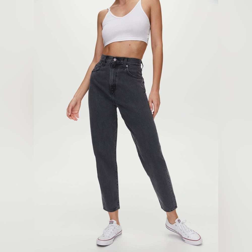 Levi’s High Loose Taper Jeans - washed black - 26x29